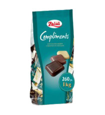 Cioccolatini Complimets assortiti - busta 1 kg - Zaini - conf. 260 pezzi
