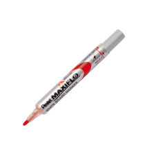 Marcatore per lavagne MaxiFlo - punta conica 4 mm - colori assortiti - con cancellino - Pentel - conf. 4 + 1 pezzi