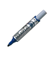 Marcatore per lavagne MaxiFlo - punta conica 6 mm - colori assortiti - con cancellino - Pentel - conf.  4 + 1 pezzi