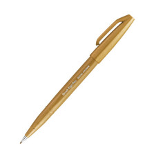 Pennarello Sign Pen Brush - colori assortiti - Pentel - conf. 12 pezzi