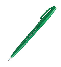 Pennarello Sign Pen Brush - colori assortiti - Pentel - conf. 12 pezzi