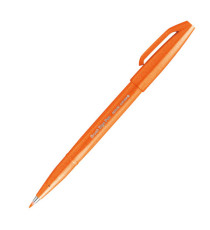 Pennarello Sign Pen Brush - colori assortiti - Pentel - conf. 12 pezzi