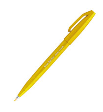 Pennarello Sign Pen Brush - colori assortiti - Pentel - conf. 12 pezzi
