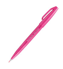 Pennarello Sign Pen Brush - colori assortiti - Pentel - conf. 12 pezzi