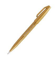 Pennarello Sign Pen Brush - colori assortiti - Pentel - conf. 12 pezzi