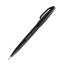 Pennarello Sign Pen Brush - colori assortiti - Pentel - conf. 12 pezzi