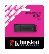 Pendrive Kingston DTXG2 64GB USB-A datatraveler DTXG2-64GB USB 3.2 Gen 1 Drive Flash USB-A Fino a 200 MB/s