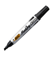 Marcatore permanente Marking 2300 - punta scalpello 3,70-5,50mm - nero - Bic - conf. 12 pezzi