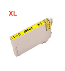 Cartuccia Compatibile Epson 406XL Giallo Pigmentato 1.200 Pagine C13T17H44010 per WorkForce Pro WF-3920 3925 4920 4925 4930