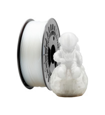 Filamento 3D PETG - Diametro 1.75mm - Bobina 1kg - Colore Trasparente