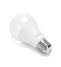 Lampadina LED A60 E27 11W 3000K Luce Calda 1060lm Equivalente 75W Angolo 190° 15000 Ore 11 LED CRI80 IP20 Bianca Risparmio
