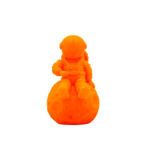 Filamento 3D PLA - Diametro 1.75mm - Bobina 1kg - Colore Arancione Fluorescente