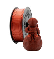 Filamento 3D PLA GLITTER - Diametro 1.75mm - Bobina 1kg - Colore rosso
