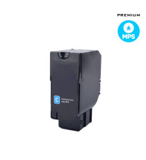 Toner Rigenerato MPS Lexmark 71C2XC0 Ciano 12.500 Pagine Alta Qualità CE RoHS per CS735de Stampa Professionale