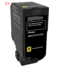 Toner Compatibile Lexmark 75M2XY0 Giallo Alta Qualità 11.700 Pagine per Stampanti Laser CS632 CX635 Garanzia 12 Mesi