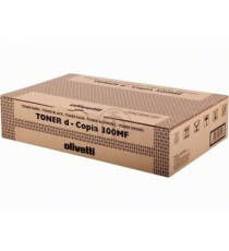 TONER B0567 NERO COMPATIBILE + 2 VASCHETTE RECUPERO PER OLIVETTI D-COPIA 300MF, 400MF, 500MF 34.000 pagine.