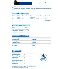 NASTRO RIBBON ZEBRA 110MMX300MT NERO IN CERA COMPATIBILE CK16GW110X300MT GENERAL WAX PER SATO TOSHIBA CITIZEN ZEBRA INTERMEC NASTRO RIBBON ZEBRA 110MMX300MT NERO IN CERA COMPATIBILE CK16GW110X300MT GENERAL WAX PER SATO TOSHIBA CITIZEN ZEBRA INTERMEC