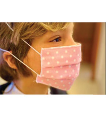 MASCHERINA PER BAMBINI MOD. PANTERA ROSA TRIPLO STRATO ESTERNO COTONE 100% - INTERNO TNT ANALLERGICO E LAVABILE - MADE IN ITALY! MASCHERINA PER BAMBINI MOD. PANTERA ROSA TRIPLO STRATO ESTERNO COTONE 100% - INTERNO TNT ANALLERGICO E LAVABILE - MADE IN ITALY!