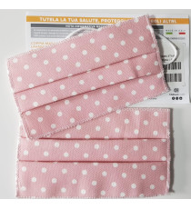 MASCHERINA PER BAMBINI MOD. PANTERA ROSA TRIPLO STRATO ESTERNO COTONE 100% - INTERNO TNT ANALLERGICO E LAVABILE - MADE IN ITALY! MASCHERINA PER BAMBINI MOD. PANTERA ROSA TRIPLO STRATO ESTERNO COTONE 100% - INTERNO TNT ANALLERGICO E LAVABILE - MADE IN ITALY!