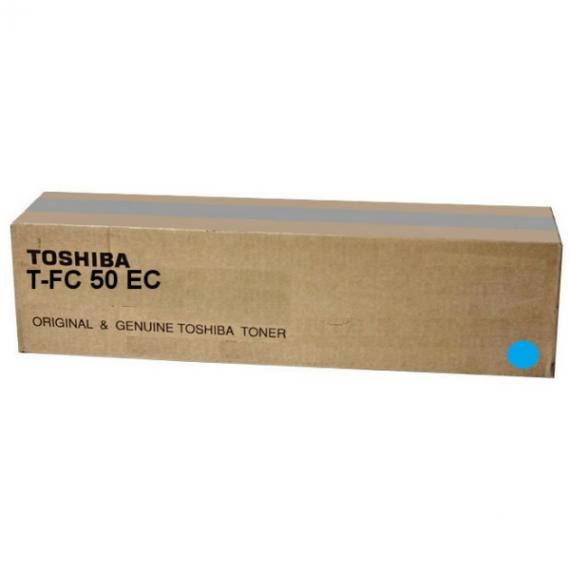 ORIGINALE TOSHIBA T-FC50E-C CIANO 6AJ00000113 PER TOSHIBA E-STUDIO  2555CSE,3055CSE,3555CSE,4555CSE,5055CSE TFC50E 