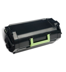 Toner Compatibile Lexmark 62D2H00 622H Nero 25.000 Pagine Alta Capacità per Stampanti Laser MX710 MX711 MX810 MX811 MX812