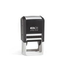 TIMBRO COLOP Q43 QUADRATO AUTOINCHIOSTRANTE PERSONALIZZATO  COLOP Q43 43X43mm QUALITA' PROFESSIONALE TIMBRO COLOP Q43 QUADRATO AUTOINCHIOSTRANTE PERSONALIZZATO  COLOP Q43 43X43mm QUALITA' PROFESSIONALE