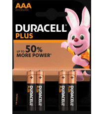 BATTERIE DURACELL AAA SIMPLY ALCALINE 4 MINI STILO AAA DURACELL BATTERIA MN2400 LR03 QUALITA' GARANTITA