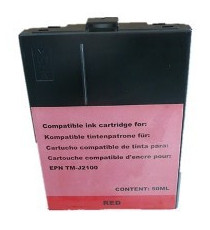CARTUCCIA EPSON SJIC4R ROSSA COMPATIBILE PER Epson TM-J2100 - C33S020268 40ML  ROSSO DYE CARTUCCIA EPSON SJIC4R ROSSA COMPATIBILE PER Epson TM-J2100 - C33S020268 40ML  ROSSO DYE