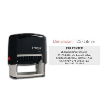 TIMBRO TRAXX 9012 AUTOINCHIOSTRANTE PERSONALIZZATO  TRAXX 9012 18X48mm QUALITA' PROFESSIONALE TIMBRO TRAXX 9012 AUTOINCHIOSTRANTE PERSONALIZZATO  TRAXX 9012 18X48mm QUALITA' PROFESSIONALE