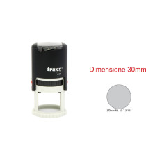 TIMBRO TRAXX 9030 AUTOINCHIOSTRANTE PERSONALIZZATO ROTONDO TRAXX 9030 Diametro 30mm QUALITA' PROFESSIONALE TIMBRO TRAXX 9030 AUTOINCHIOSTRANTE PERSONALIZZATO ROTONDO TRAXX 9030 Diametro 30mm QUALITA' PROFESSIONALE