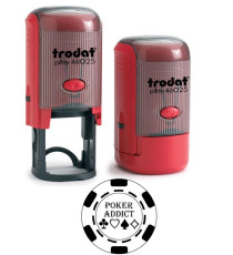 TIMBRO TRODAT 46019 AUTOINCHIOSTRANTE PERSONALIZZATO TRODAT ORIGINAL PRINTY 4.0 46019 19mm QUALITA' PROFESSIONALE ROTONDO