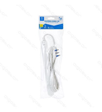 MULTIPRESA CIABATTA ELETTRICA 4 POSTI CON INTERRUTTORE GENERALE -CAVO DA 5 METRI-SPINA 16A 250V-2500W- CON PROTEZIONE BAMBINI MULTIPRESA CIABATTA ELETTRICA 4 POSTI CON INTERRUTTORE GENERALE -CAVO DA 5 METRI-SPINA 16A 250V-2500W- CON PROTEZIONE BAMBINI