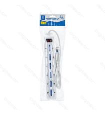 MULTIPRESA CIABATTA ELETTRICA SCHUKO 4 POSTI CON INTERRUTTORE GENERALE CAVO DA 1,5 METRI SPINA 16A 250V P40/10A a 10A/16A/F MULTIPRESA CIABATTA ELETTRICA SCHUKO 4 POSTI CON INTERRUTTORE GENERALE CAVO DA 1,5 METRI SPINA 16A 250V P40/10A a 10A/16A/F
