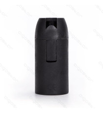 PORTALAMPADA IN PLASTICA ATTACCO E14 COLORE NERO CON COPERCHIO - 2A 250V T210℃ - MISURA L26*W44.2*H57.4mm - PORTA LAMPADA  PORTALAMPADA IN PLASTICA ATTACCO E14 COLORE NERO CON COPERCHIO - 2A 250V T210℃ - MISURA L26*W44.2*H57.4mm - PORTA LAMPADA