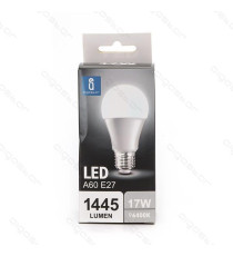 LAMPADINA LED A5 A67 20W ATTACCO E27 2000 LUMEN A+ COLOR BOX 6400K LUCE FREDDA MISURA D67*H128mm EQUIVALE 126W INCANDESCENZA LAMPADINA LED A5 A67 20W ATTACCO E27 2000 LUMEN A+ COLOR BOX 6400K LUCE FREDDA MISURA D67*H128mm EQUIVALE 126W INCANDESCENZA