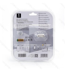 CAMPANELLO WIRELESS BIANCO MOD.1 DIGITALE - IMPERMEABILE - TRASMISSIONE FINO A 150MT - 36 SUONERIE - CAMPANELLO SENZA FILI CAMPANELLO WIRELESS BIANCO MOD.1 DIGITALE - IMPERMEABILE - TRASMISSIONE FINO A 150MT - 36 SUONERIE - CAMPANELLO SENZA FILI