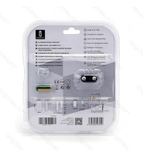 CAMPANELLO WIRELESS SILVER MOD.1 DIGITALE - IMPERMEABILE - TRASMISSIONE FINO A 150MT - 36 SUONERIE - CAMPANELLO SENZA FILI CAMPANELLO WIRELESS SILVER MOD.1 DIGITALE - IMPERMEABILE - TRASMISSIONE FINO A 150MT - 36 SUONERIE - CAMPANELLO SENZA FILI