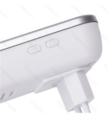 CAMPANELLO WIRELESS WHITE e SILVER MOD.1 DIGITALE - IMPERMEABILE - TRASMISSIONE FINO A 150MT 36 SUONERIE CAMPANELLO SENZA FILI CAMPANELLO WIRELESS WHITE e SILVER MOD.1 DIGITALE - IMPERMEABILE - TRASMISSIONE FINO A 150MT 36 SUONERIE CAMPANELLO SENZA FILI