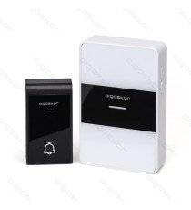 CAMPANELLO WIRELESS WHITE MOD.1 DIGITALE - IMPERMEABILE - TRASMISSIONE FINO A 150MT - 36 SUONERIE - CAMPANELLO SENZA FILI CAMPANELLO WIRELESS WHITE MOD.1 DIGITALE - IMPERMEABILE - TRASMISSIONE FINO A 150MT - 36 SUONERIE - CAMPANELLO SENZA FILI