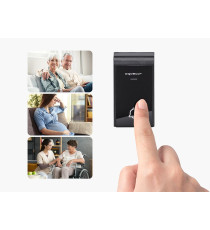 CAMPANELLO WIRELESS SILVER MOD.2 DIGITALE - IMPERMEABILE - TRASMISSIONE FINO A 150MT - 36 SUONERIE - CAMPANELLO SENZA FILI