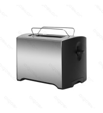TOSTAPANE 2 POSTI 900W - ACCIAIO INOX - 7 REGOLAZIONI DI COTTURA - FUNZIONE SCONGELAMENTO -  L283*W170*H178mm - AIGOSTAR