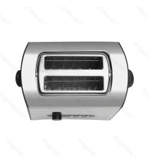 TOSTAPANE 2 POSTI 900W - ACCIAIO INOX - 7 REGOLAZIONI DI COTTURA - FUNZIONE SCONGELAMENTO -  L283*W170*H178mm - AIGOSTAR