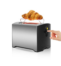 TOSTAPANE 2 POSTI 900W - ACCIAIO INOX - 7 REGOLAZIONI DI COTTURA - FUNZIONE SCONGELAMENTO -  L283*W170*H178mm - AIGOSTAR