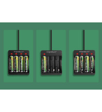 CARICABATTERIE LINQ ZN422 AA + AAA  - CARICA BATTERIE SITLO E MINISTILO CARICABATTERIE LINQ ZN422 AA + AAA  - CARICA BATTERIE SITLO E MINISTILO