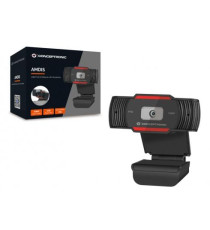 WEBCAM CONCEPTRONIC AMDIS04R CON MICROFONO INTEGRATO - NERA - FULL HD 1080P USB CMOS Sensor RISOLUZIONE 1920x1080  WEBCAM CONCEPTRONIC AMDIS04R CON MICROFONO INTEGRATO - NERA - FULL HD 1080P USB CMOS Sensor RISOLUZIONE 1920x1080