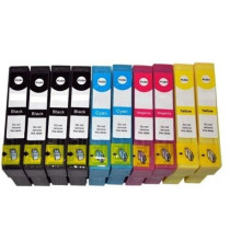 10 CARTUCCE T1631 T1632 T1633 T1634 COMPATIBILI PER EPSON WF2010W 2510WF 2520NF 16XL N 4 T1631 + N 2 T1632/3/4