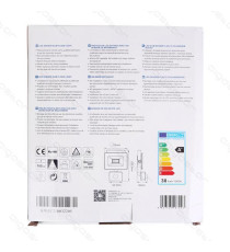 FARO LED SLIM CON SENSORE IP65 30W - 2700 LUMEN - 6400K LUCE FREDDA - ANGOLO FASCIO 120 MISURA L213*W233.3*H56mm CRI??70Ra FARO LED SLIM CON SENSORE IP65 30W - 2700 LUMEN - 6400K LUCE FREDDA - ANGOLO FASCIO 120 MISURA L213*W233.3*H56mm CRI??70Ra
