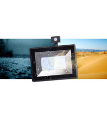 FARO LED SLIM CON SENSORE IP65 30W - 2700 LUMEN - 6400K LUCE FREDDA - ANGOLO FASCIO 120 MISURA L213*W233.3*H56mm CRI??70Ra FARO LED SLIM CON SENSORE IP65 30W - 2700 LUMEN - 6400K LUCE FREDDA - ANGOLO FASCIO 120 MISURA L213*W233.3*H56mm CRI??70Ra