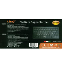 TASTIERA PRAVIX SLIM ERGONOMICA CON CAVO USB - 105 TASTI A SOSPENSIONE, DESIGN RICURVO TASTIERA PRAVIX SLIM ERGONOMICA CON CAVO USB - 105 TASTI A SOSPENSIONE, DESIGN RICURVO