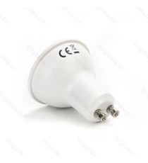 FARETTO LED GU10 A5 6W 420 LUMEN COLOR BOX 3000K LUCE CALDA MISURA D50*H55mm EQUIVALE A 40W INCANDESCENZA  FARETTO LED GU10 A5 6W 420 LUMEN COLOR BOX 3000K LUCE CALDA MISURA D50*H55mm EQUIVALE A 40W INCANDESCENZA